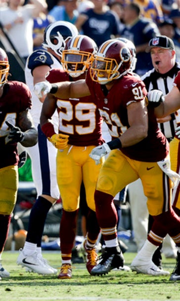 Banged-up Redskins not getting Cravens back this season
